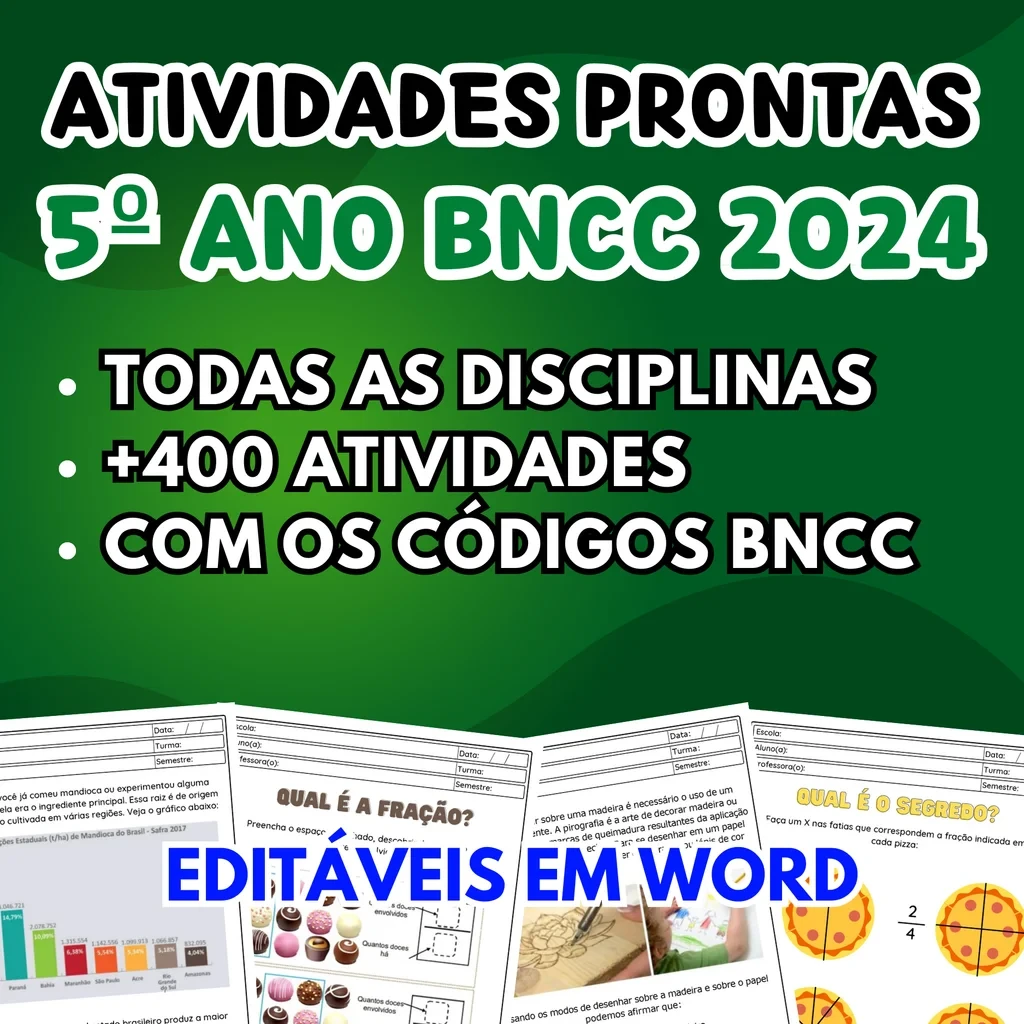Atividades - 5º Ano Fundamental