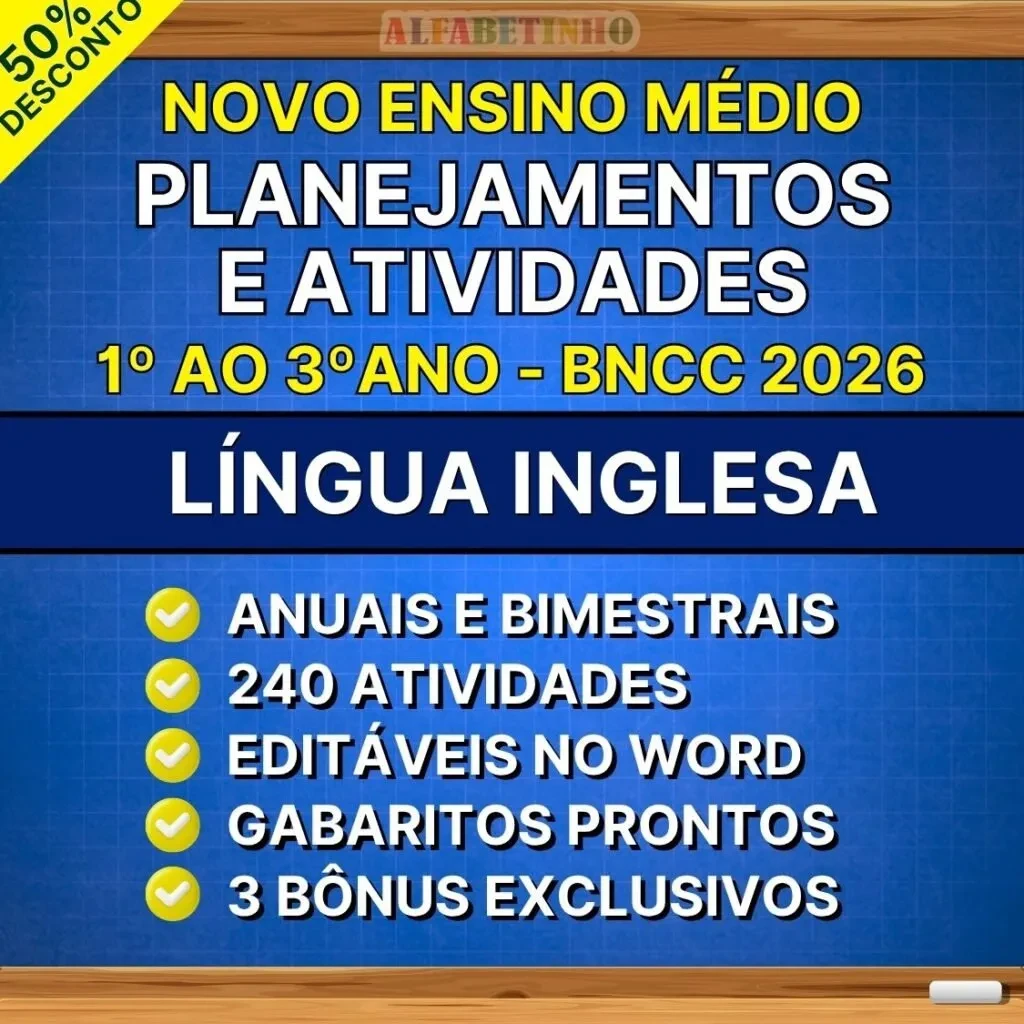 Plano de Aula de Língua Inglesa para o Ensino Médio