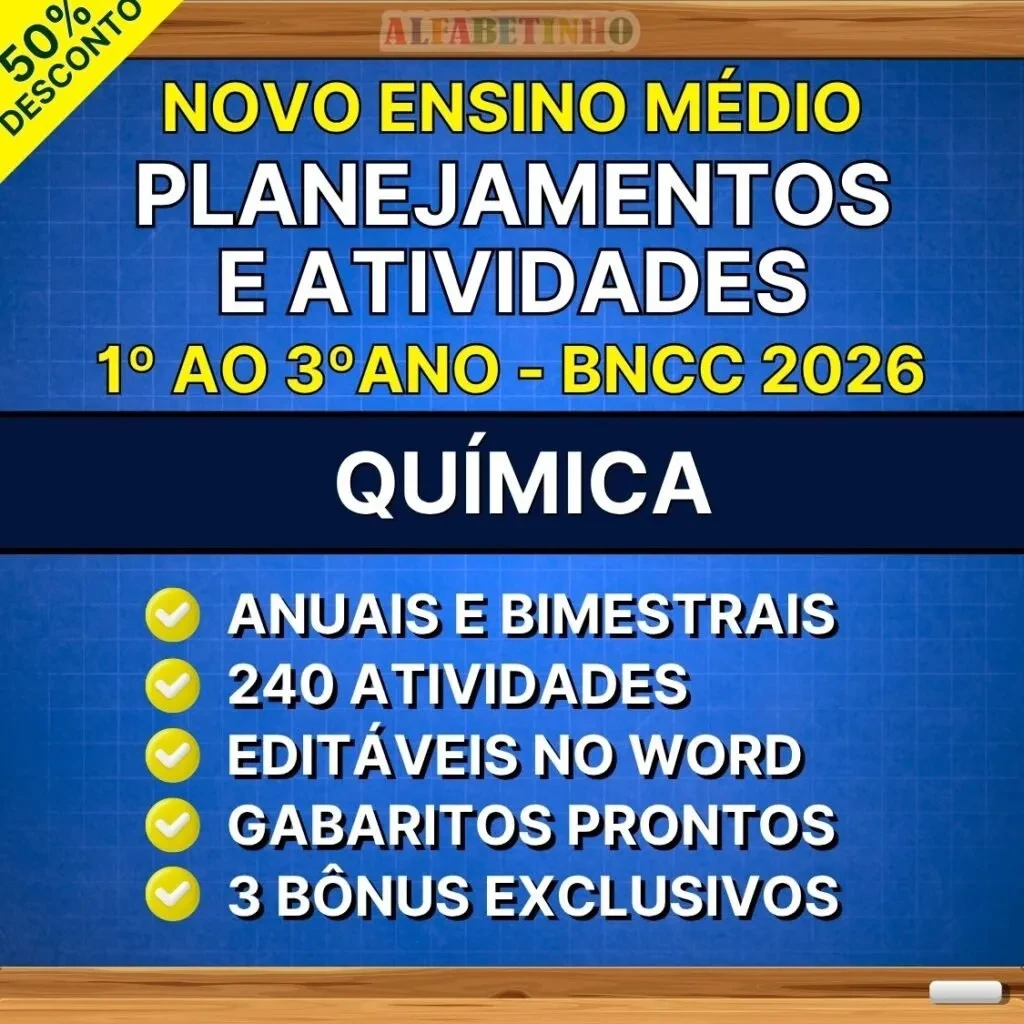 Plano de Aula de Química para o Ensino Médio